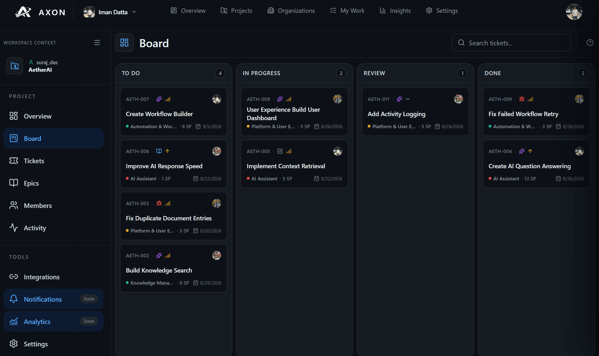 AXON screenshot 1
