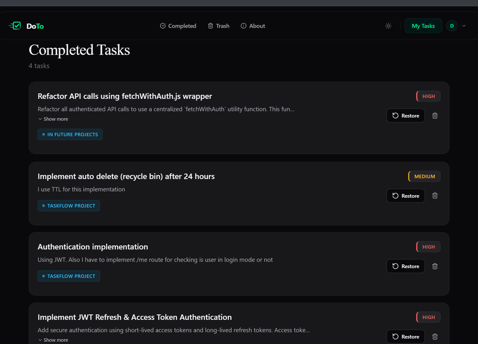 DOTO screenshot 3
